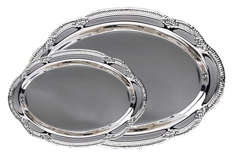 Silver Plated Trays Oval