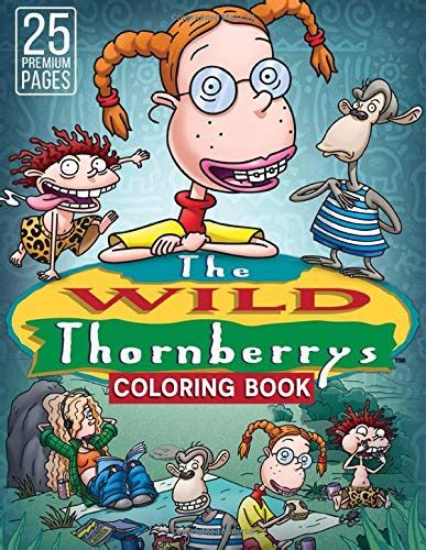 The Wild Thornberrys Coloring Book: Funny Coloring Book With 25 Images ...