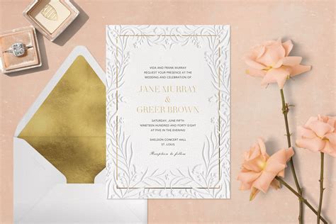 Wedding Invitation Wording Examples And Etiquette Tips 57 Off