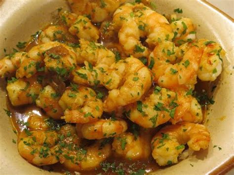 Gambas Al Ajillo Con Brandy En Sart N Mirlo Blanco