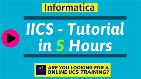 Informatica Iics Idmc Tutorial Informatica Cloud Tutorial Iics Full