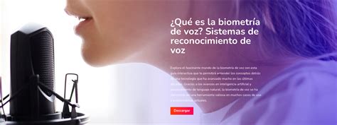 Que Es La Biometr A De Voz Mobbeel