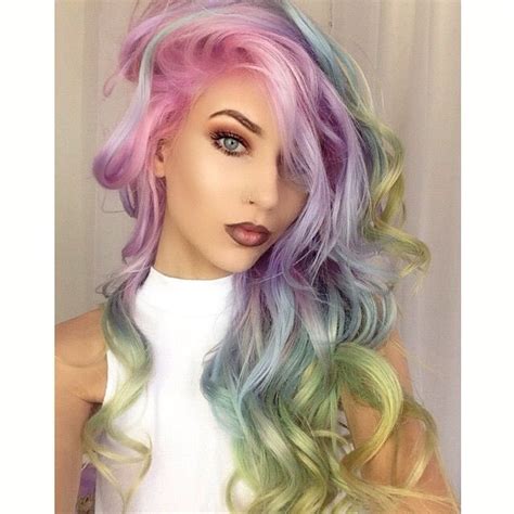 Pin By Sadé On •hair Color• Hair Styles Multicolored Hair Crazy Hair