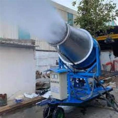 Blue Mild Steel Fog Cannon Dust Suppression Machine Automation Grade