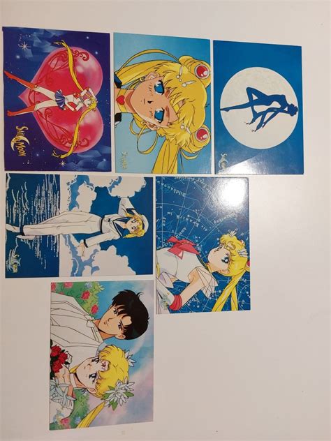 Poczt Wki Sailor Moon Czarodziejka Z Ksi Yca Katowice R Dmie Cie