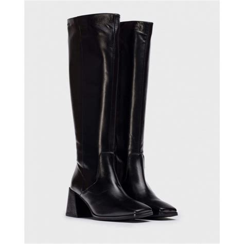 Botas Tac N Mujer Wonders Love H Fabricado Piel Lisa Negro