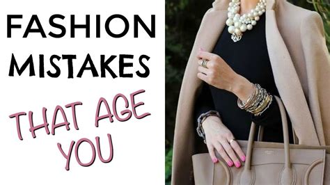 Fashion Mistakes That Are Aging You Style Tips For Mature Women How