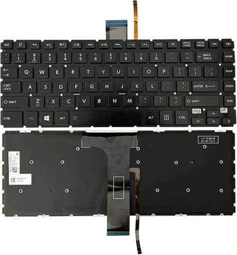 Amazon Zahara Us Keyboard With Backlit Replacement For Toshiba