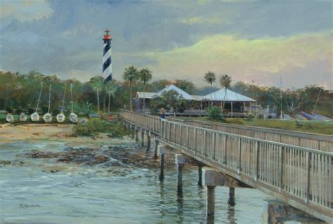 St Augustine Lighthouse - A view from the Pier - Bansemer Studio ...