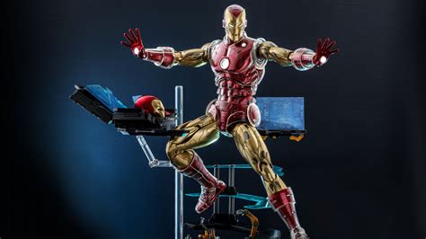 Hot Toys Marvel Comics Iron Man The Origins Collection Deluxe