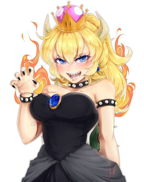 Pin On Nintendo Bowsette