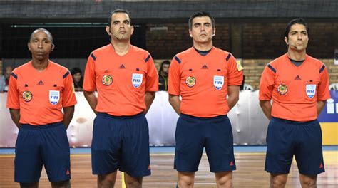 Rbitros Convocados Para Las Eliminatorias De Futsal Conmebol