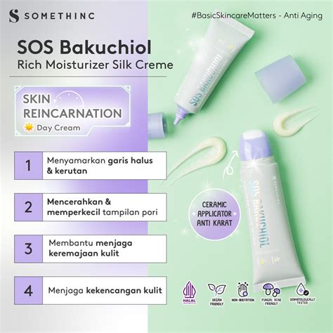 Jual Somethinc Sos Bakuchiol Electrolyte Rich Moisturizer Silk Creme