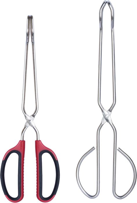 Amazon Hinmay Scissor Tongs Inch And Inch Set Heavy Duty