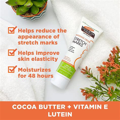 Palmer S Cocoa Butter Formula Stretch Mark Massage Cream 4 4 Oz Pack