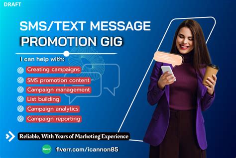 Create Effective Sms Marketing Campaigns By Icannon Fiverr