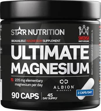 Star Nutrition Ultimate Magnesium St Priser