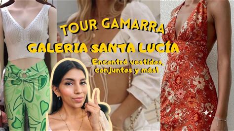 TOUR GAMARRA GALERÍA SANTA LUCÍA Encontré bellos vestidos