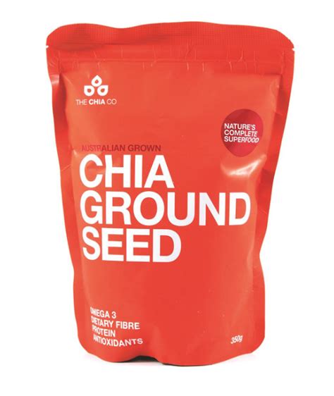 The Chia Co Australian Grown Chia Ground Seed 350g Pure Nature Life