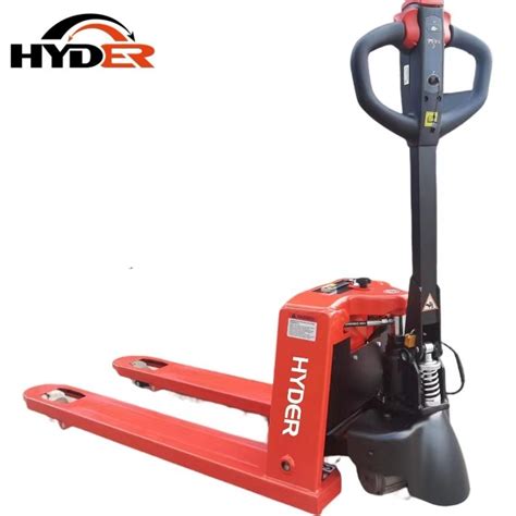 Electric Powered Pallet Jack Lbs T Capacity Lithium Battery