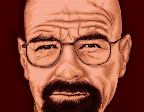 Heisenberg Breaking Bad Portrait On Behance