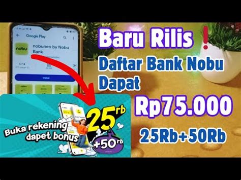 Daftar Bank Nobu Dapat User Baru Event Bank Digital Terbaru