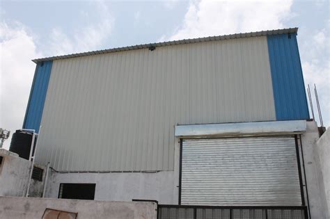 Panel Build Mild Steel Prefabricated Shelters Shed For Warehouse At Rs