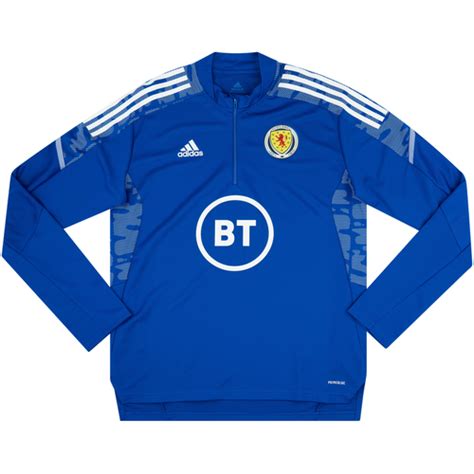 Scotland Player Issue Zip Training Top