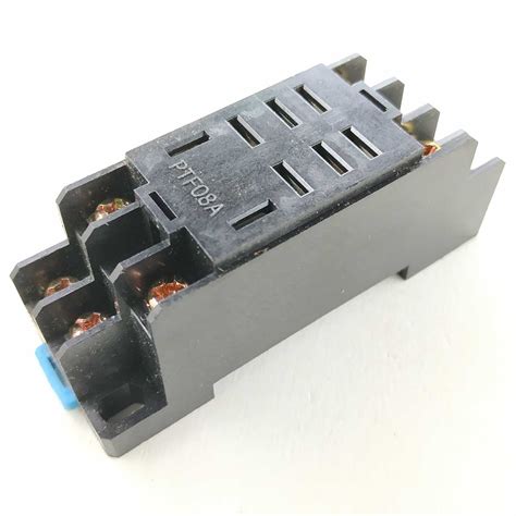 8 Pin Industrial Relay Base - EEEShopBD