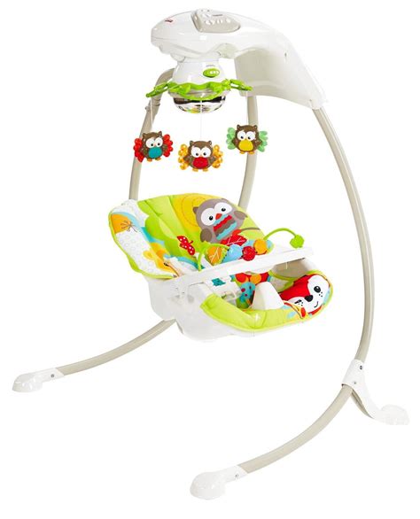 Fisher Price Woodland Friends Cradle N Swing Baby