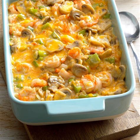 Makeover Shrimp Rice Casserole Recipe: How to Make It