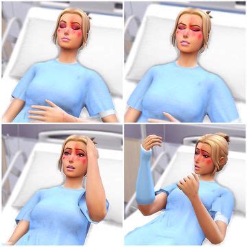 Hospital Pose Pack Missroseplays Sims Challenges Sims Couple