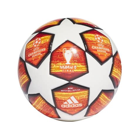 Adidas Fu Ball Champions League Finale Mini Wei Rot