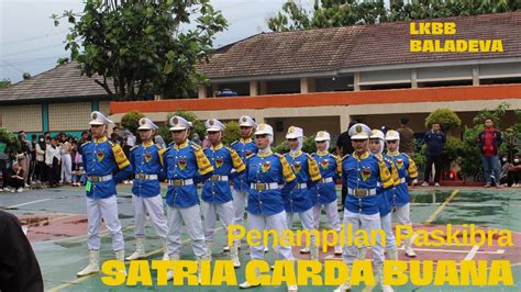 Penampilan Paskibra Smk Mulia Buana Satria Garda Buana In Lkbb