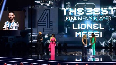 Lionel Messi Se Qued Con El Premio The Best De La Fifa Al Mejor Del