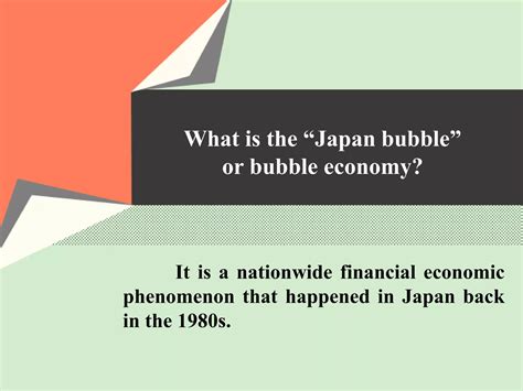 Japan inc bubble economy | PPTX