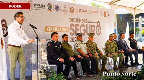 Encabeza Armando Ayala Arranque Del Operativo Diciembre Seguro En