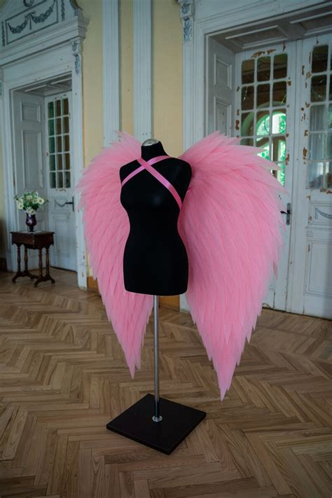 Pink Angel Wings Costume Cosplay Costume Etsy