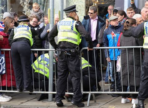 Protester Arrested After Eggs Hurled At King Charles During Ceremony