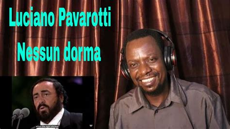 Luciano Pavarotti Nessun Dorma The Three Tenors In Concert 1994