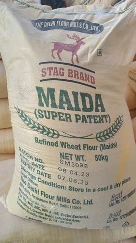 Stag Brand Refined Wheat Flour Maida 50 Kg At Rs 1800 Bag In Ahmedabad