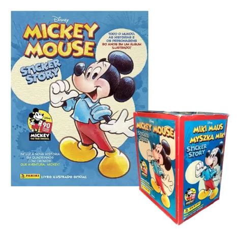 Álbum De Estampas Mickey Mouse 90 Años 1 Caja Panini Meses sin interés