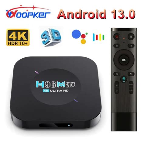 Woopker Android 11 TV Box H96 MAX M5 2GB 16GB 4K Smart TVbox 2 4G Wifi