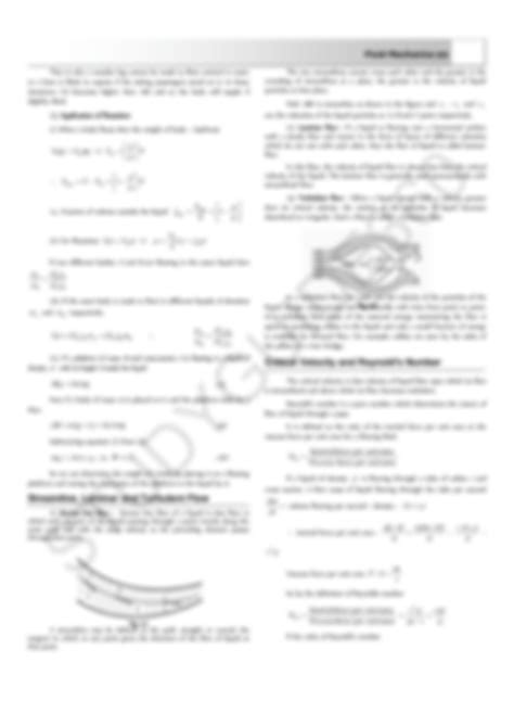 SOLUTION Neet Physics Notes For Fluid Mechanics Studypool