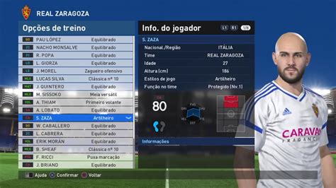 Pes Como Evoluir Jogadores Na Master League Youtube