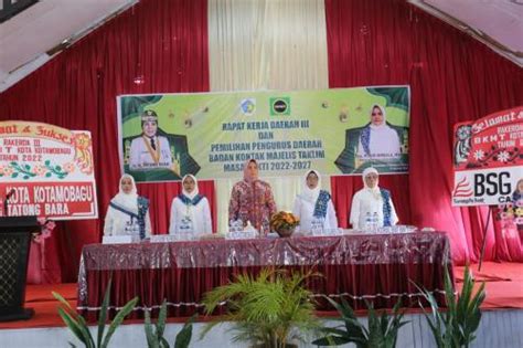 Wali Kota Buka Rakerda Bkmt Zonatotabuan