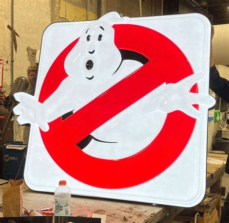 Famed Hook And Ladder 8 Firehouse Receive New Full Size Ghostbusters Sign