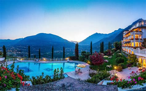 Panorama Vital Hotel Rimmele Dorf Tirol Meraner Land Süd Flickr