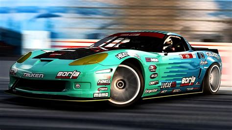 Matt Field Long Beach Falken C6 Assetto Corsa Youtube