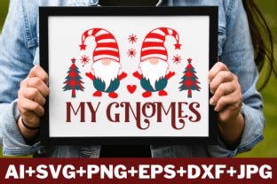 My Gnomes SVG Graphic By Design Diary Creative Fabrica